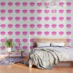 Pink lips Wallpaper Gallery Image 1