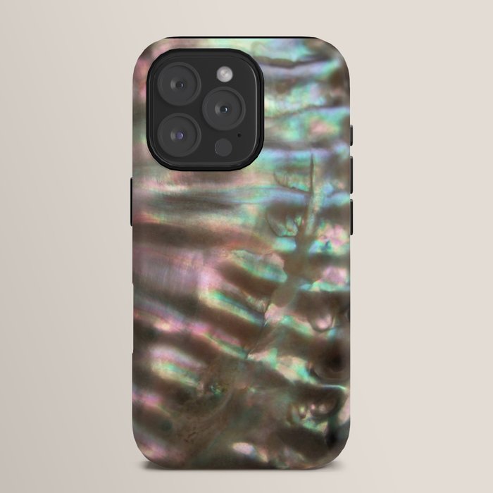 Shimmery Greenish Pink Abalone Mother of Pearl iPhone Case Gallery Image 15