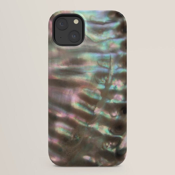 Shimmery Greenish Pink Abalone Mother of Pearl iPhone Case Gallery Image 30
