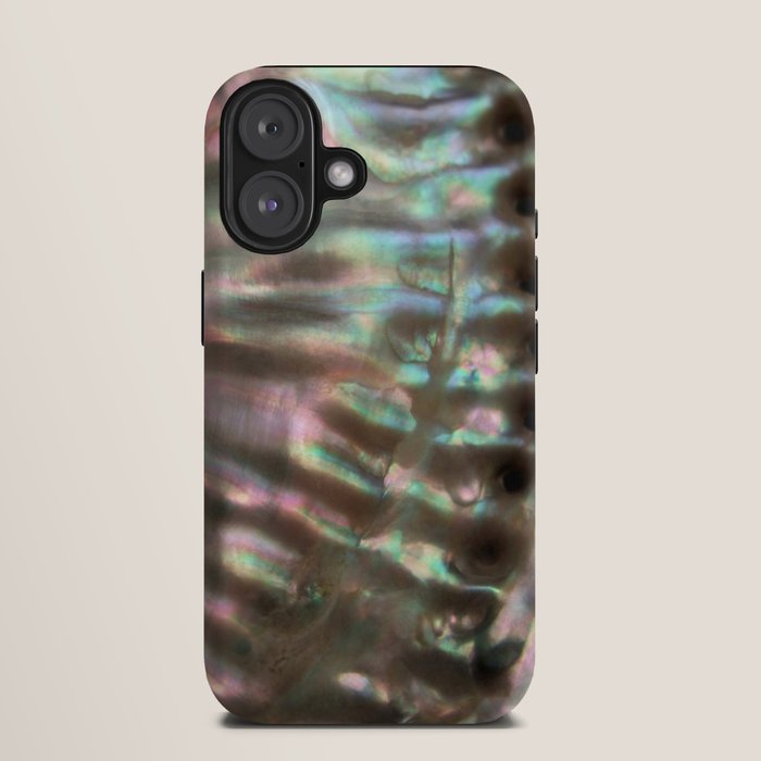 Shimmery Greenish Pink Abalone Mother of Pearl iPhone Case Gallery Image 9