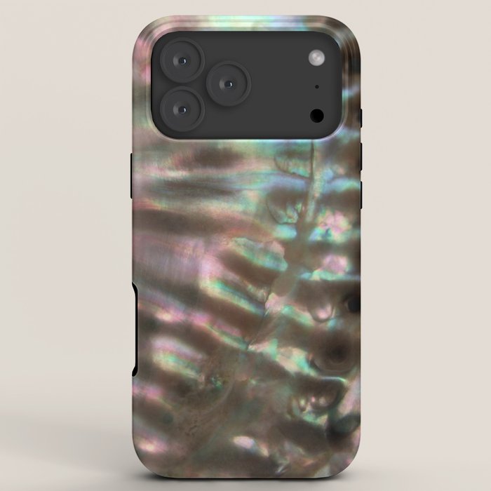 Shimmery Greenish Pink Abalone Mother of Pearl iPhone Case Gallery Image 8