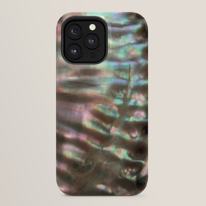 Shimmery Greenish Pink Abalone Mother of Pearl iPhone Case Gallery Image 32