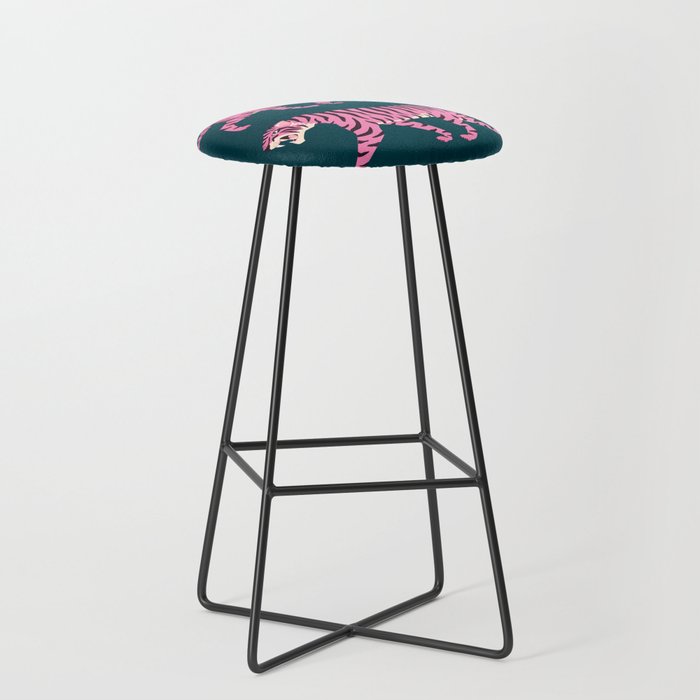 Fierce: Night Race Pink Tiger Edition Stool Gallery Image 1