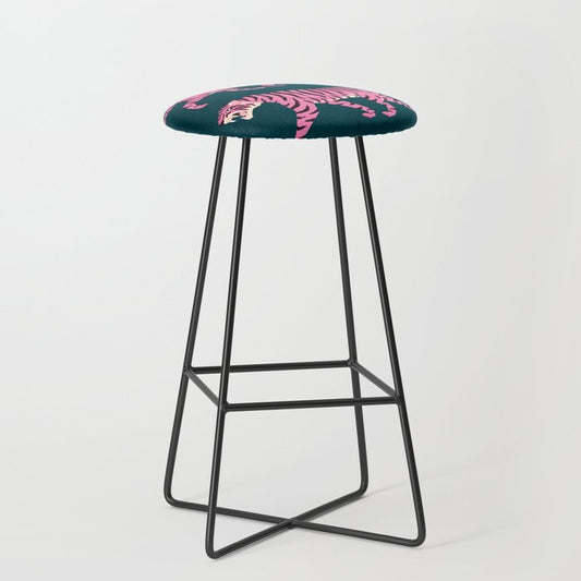 Fierce: Night Race Pink Tiger Edition Stool Gallery Image 1