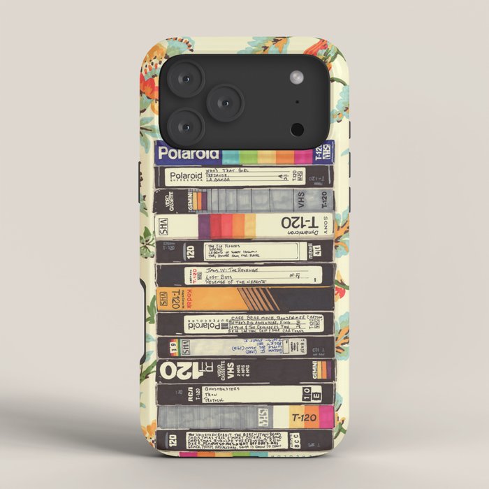 VHS and Entry Hall Wallpaper iPhone Case Gallery Image 4