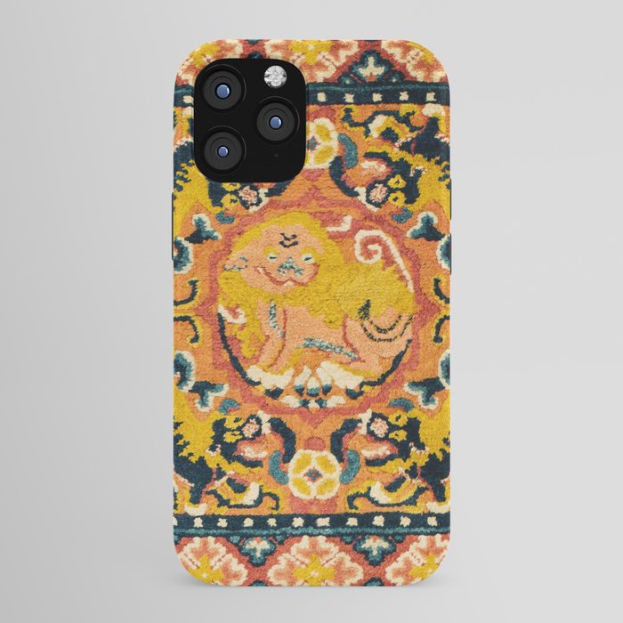Shigatse Khagangma Antique Tibetan Seat Mat Print iPhone Case Gallery Image 43