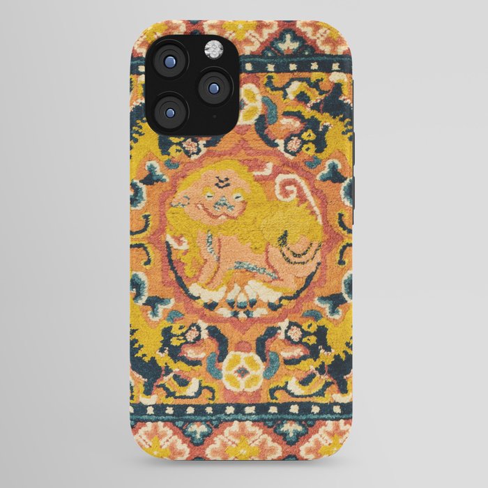 Shigatse Khagangma Antique Tibetan Seat Mat Print iPhone Case Gallery Image 44
