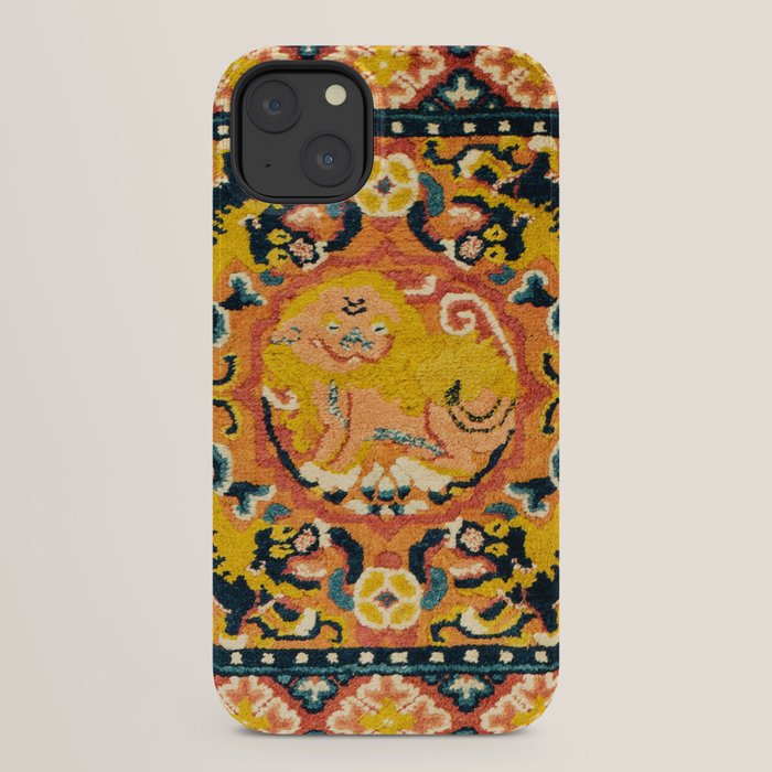 Shigatse Khagangma Antique Tibetan Seat Mat Print iPhone Case Gallery Image 22