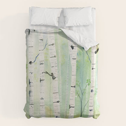 Birch Trees 2 Duvet Cover Gallery Image 6