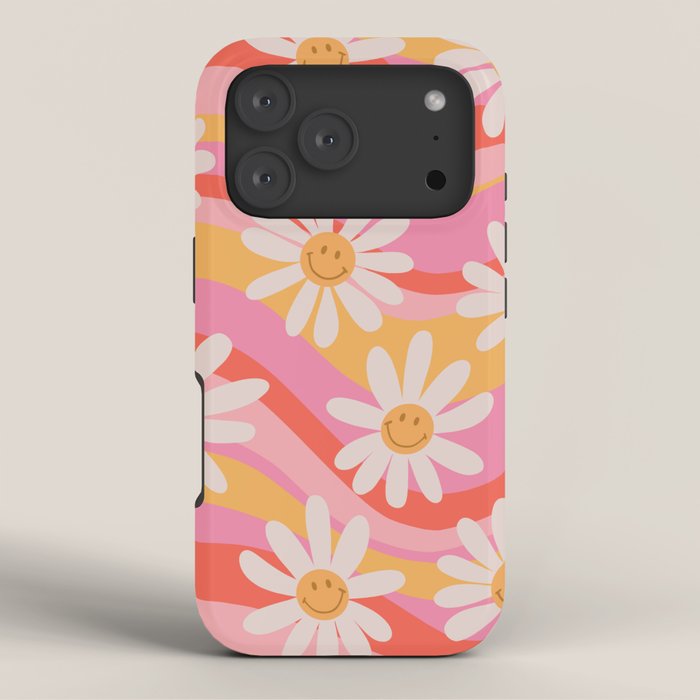 Wavy Daisies iPhone Case Gallery Image 3