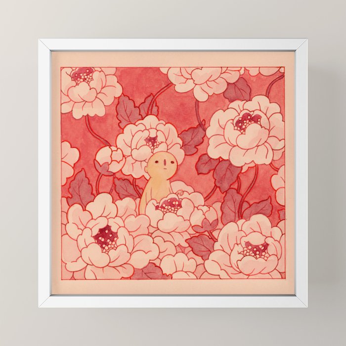 Watercolor Test (Red) Mini Art Print Gallery Image 4