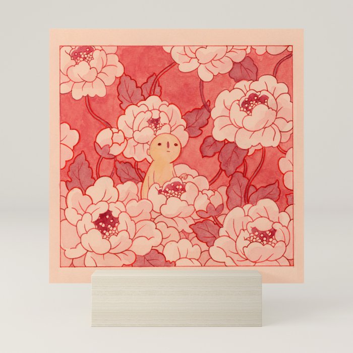Watercolor Test (Red) Mini Art Print Gallery Image 5