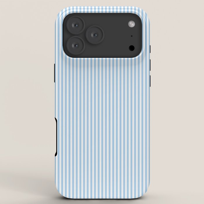 Chambray Blue Seersucker Stripe iPhone Case Gallery Image 8
