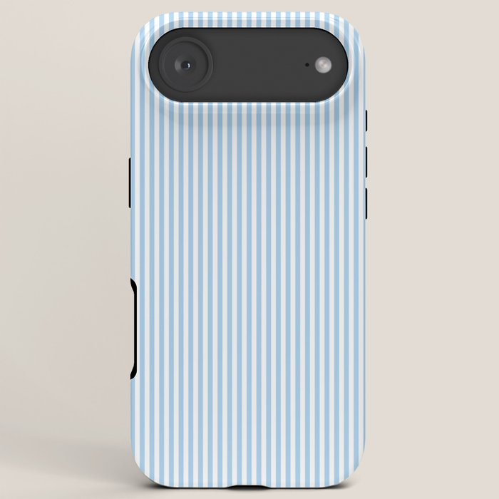 Chambray Blue Seersucker Stripe iPhone Case Gallery Image 6