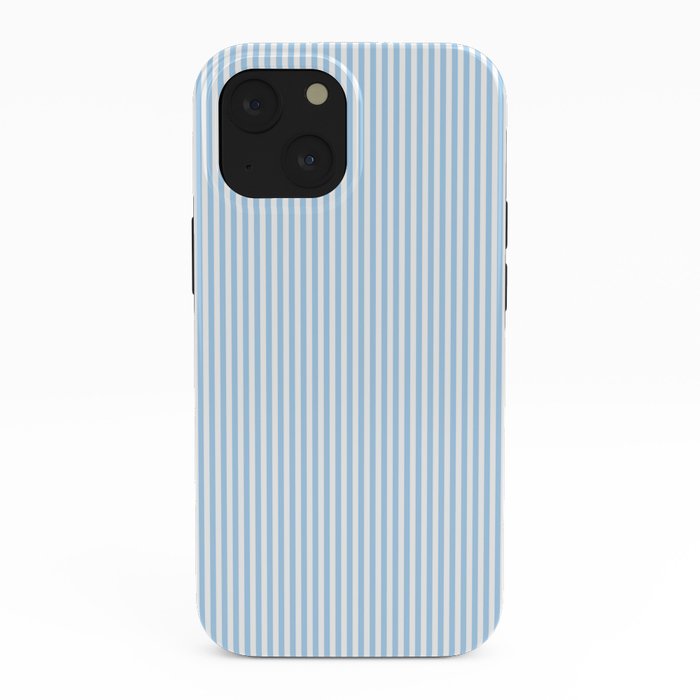 Chambray Blue Seersucker Stripe iPhone Case Gallery Image 38