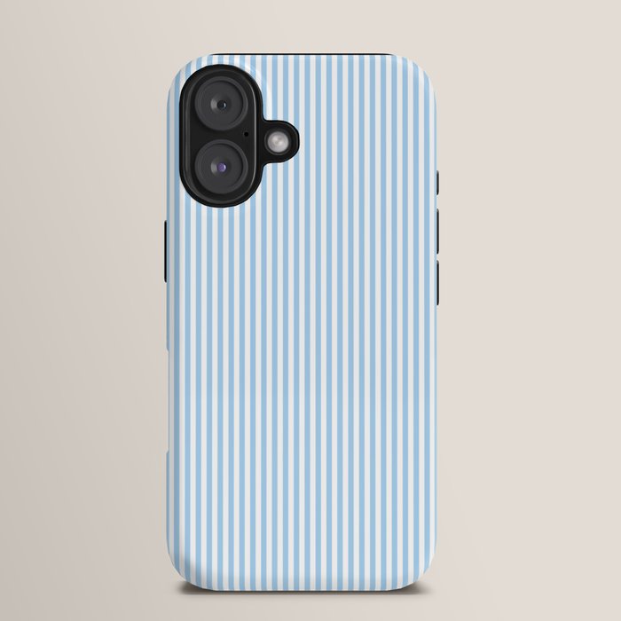 Chambray Blue Seersucker Stripe iPhone Case Gallery Image 13