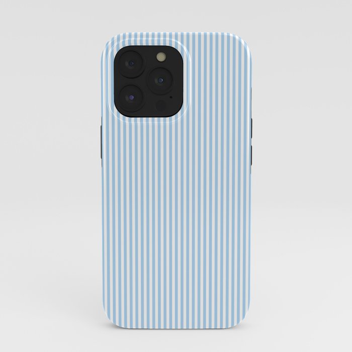 Chambray Blue Seersucker Stripe iPhone Case Gallery Image 39