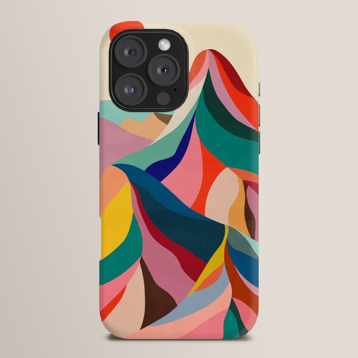 Rainbow mountains iPhone Case Gallery Image 16