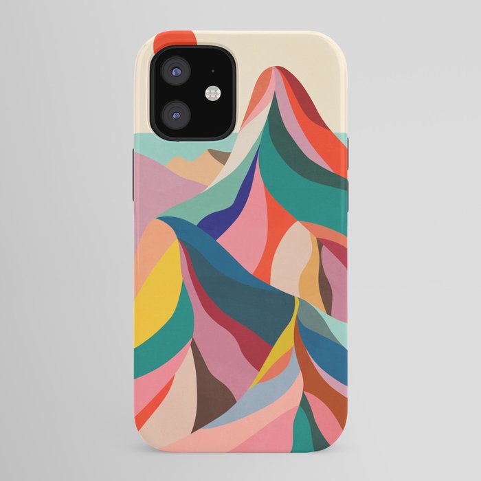 Rainbow mountains iPhone Case Gallery Image 41