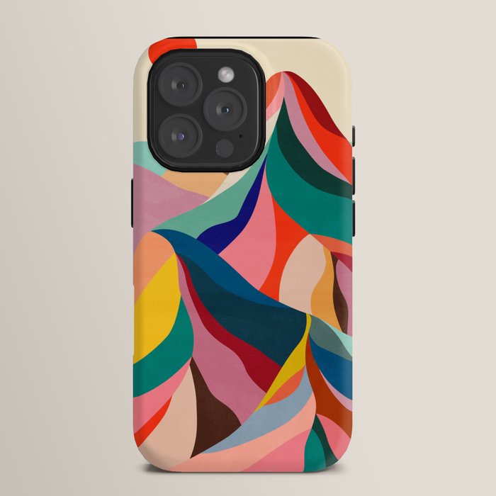 Rainbow mountains iPhone Case Gallery Image 15