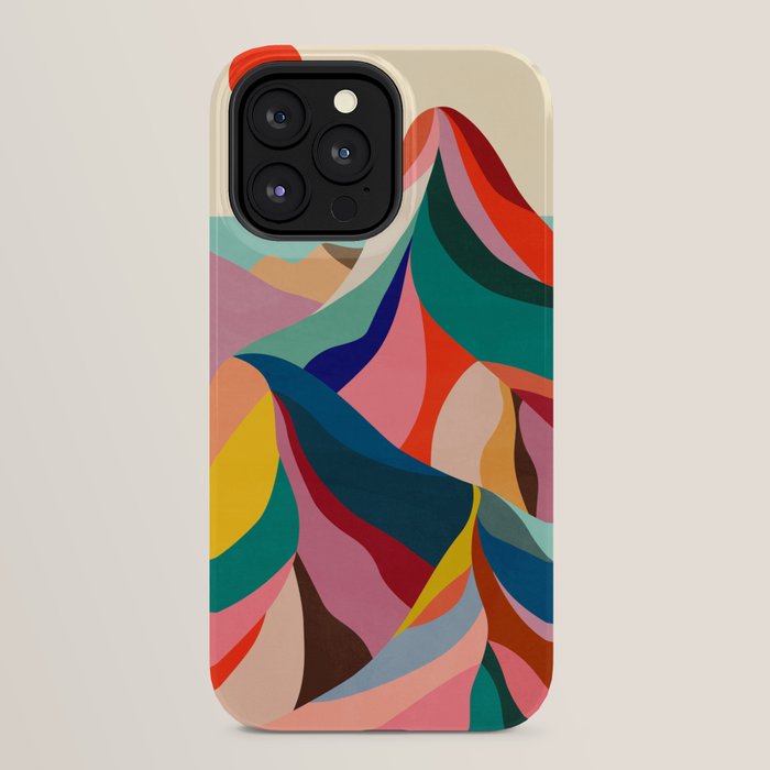 Rainbow mountains iPhone Case Gallery Image 24