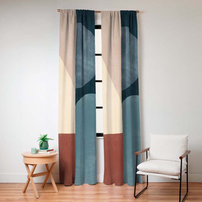 Abstract Geometric 20 Window Curtain Gallery Image 8