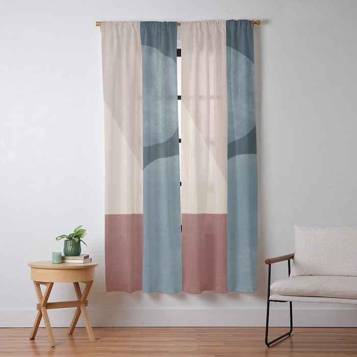 Abstract Geometric 20 Window Curtain Gallery Image 13