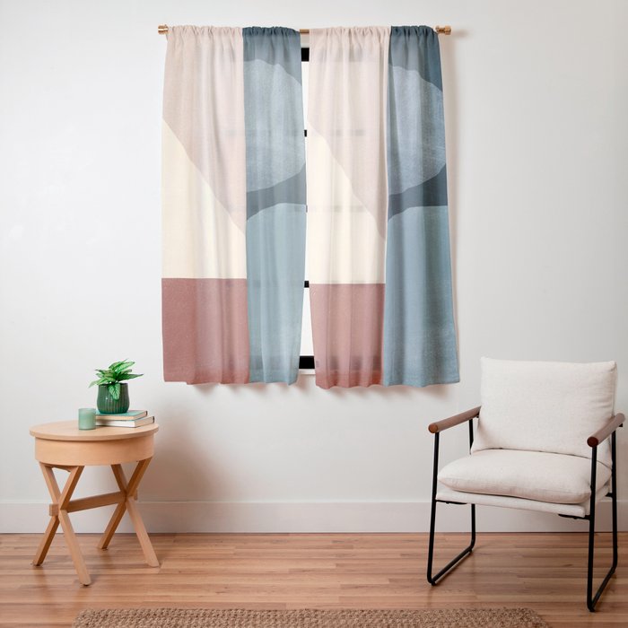 Abstract Geometric 20 Window Curtain Gallery Image 11
