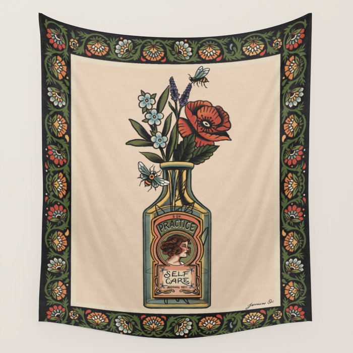 Practice Self Care Wall Tapestry Gallery Image 3