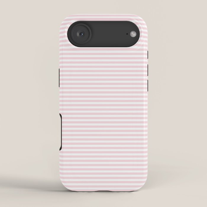 Baby Pink Stripe iPhone Case Gallery Image 2