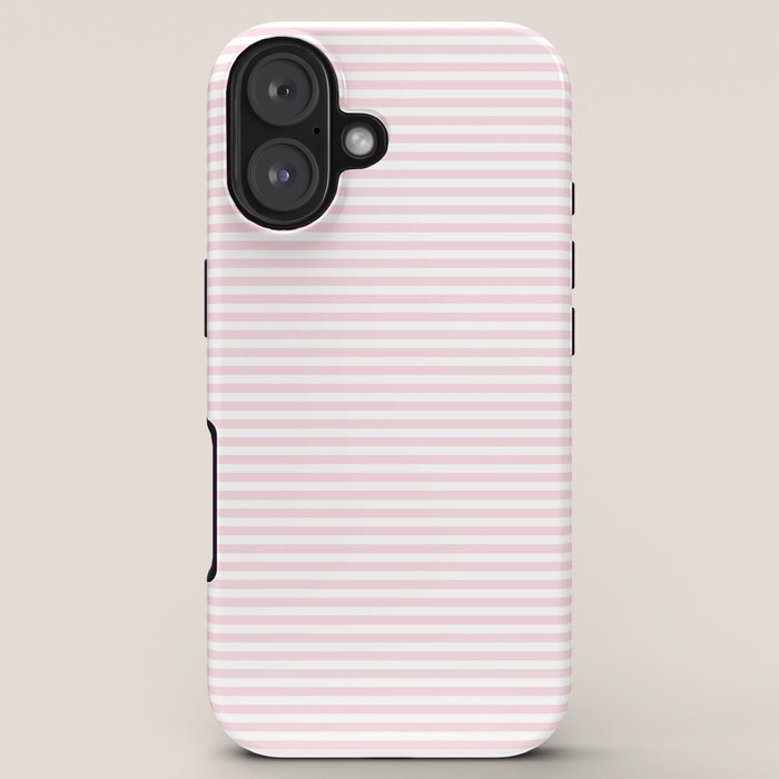 Baby Pink Stripe iPhone Case Gallery Image 5