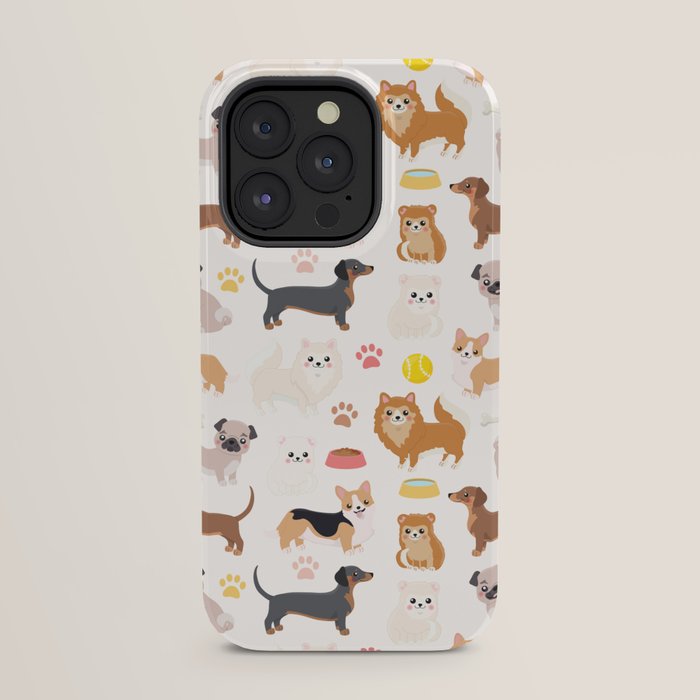 Cute Dog Pattern iPhone Case Gallery Image 23