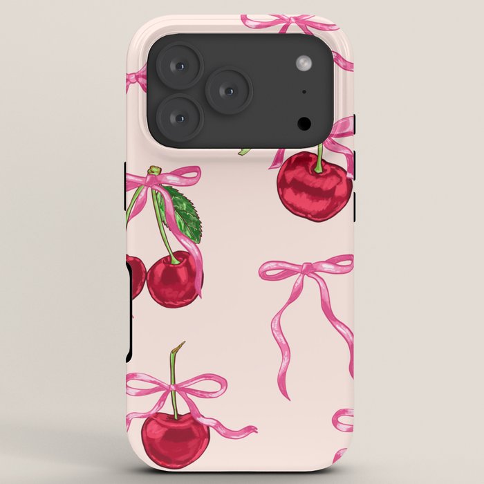 Cherries & Bow Coquette Pack iPhone Case Gallery Image 7