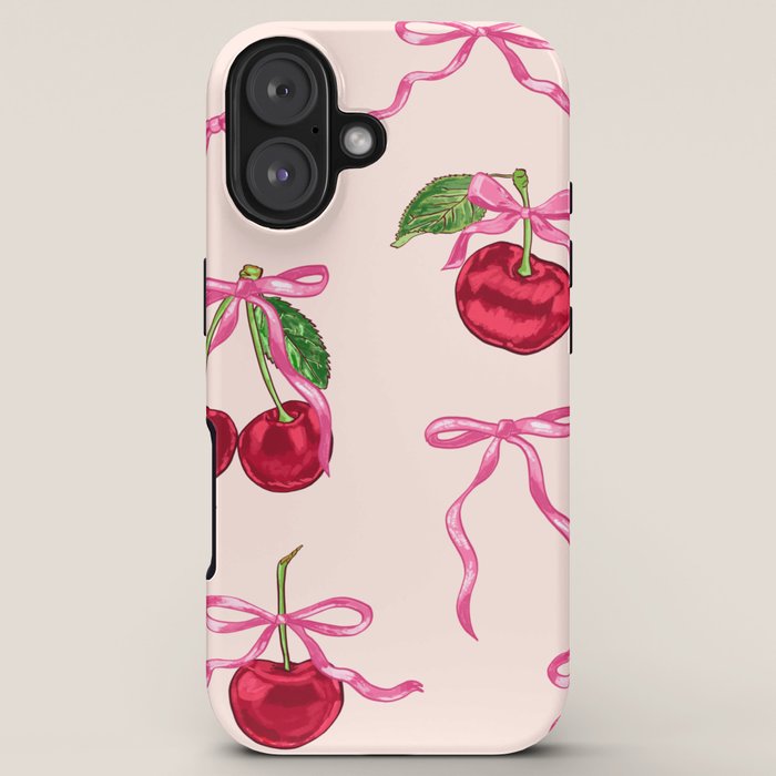 Cherries & Bow Coquette Pack iPhone Case Gallery Image 5