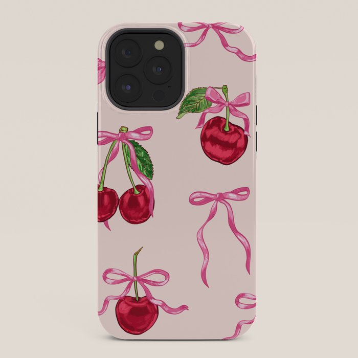 Cherries & Bow Coquette Pack iPhone Case Gallery Image 36