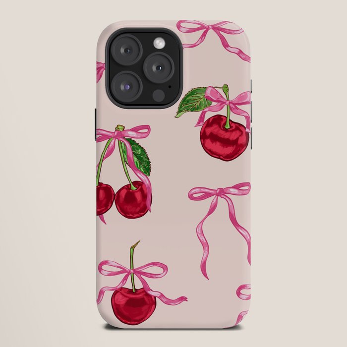 Cherries & Bow Coquette Pack iPhone Case Gallery Image 12