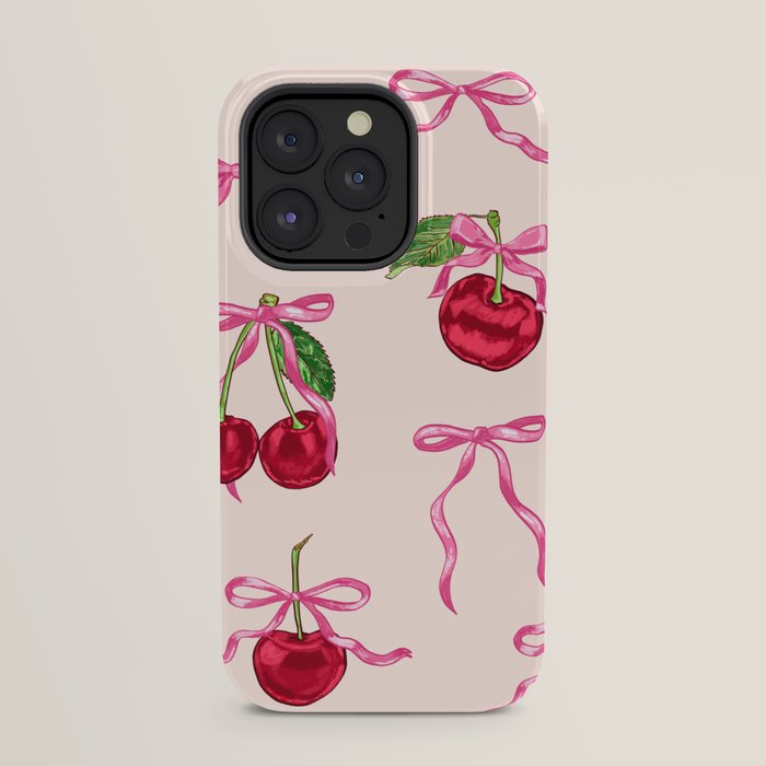 Cherries & Bow Coquette Pack iPhone Case Gallery Image 23