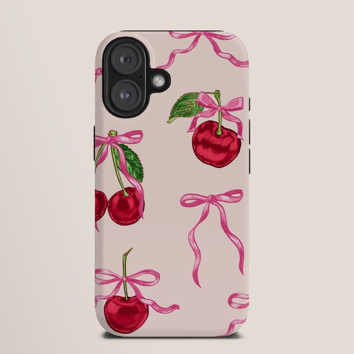 Cherries & Bow Coquette Pack iPhone Case Gallery Image 9