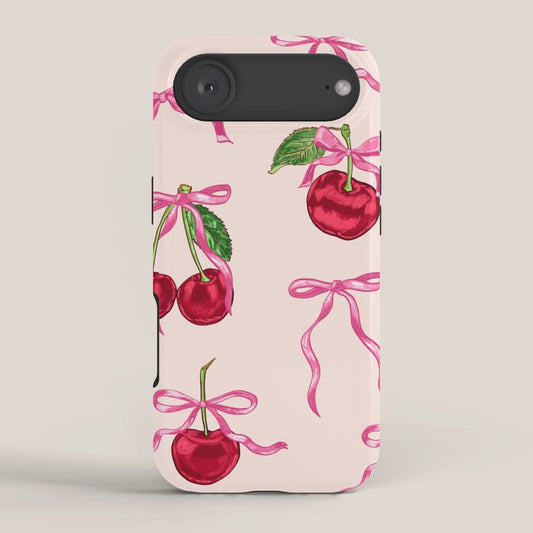 Cherries & Bow Coquette Pack iPhone Case Gallery Image 2