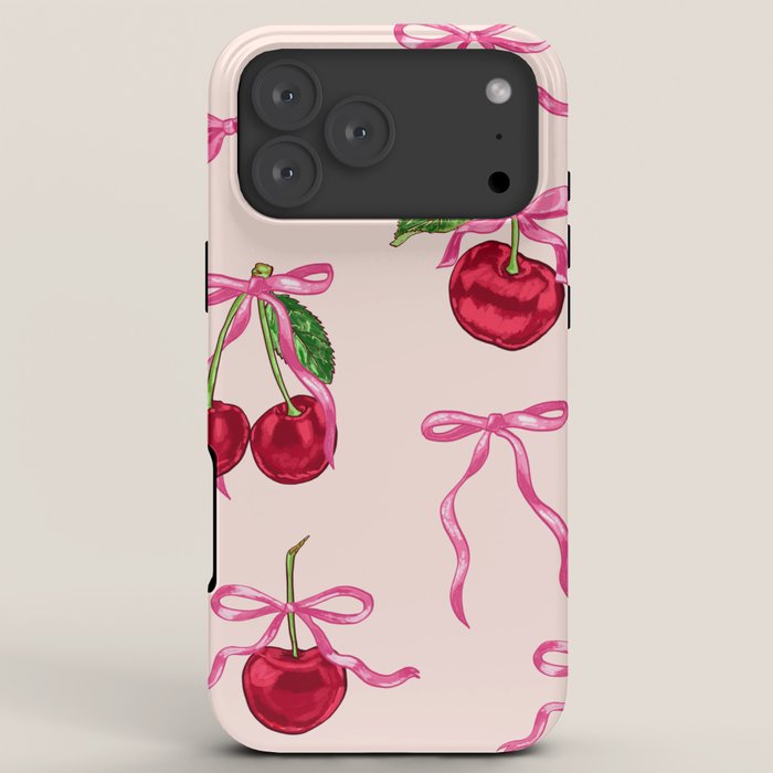 Cherries & Bow Coquette Pack iPhone Case Gallery Image 8