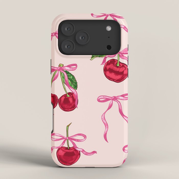 Cherries & Bow Coquette Pack iPhone Case Gallery Image 4