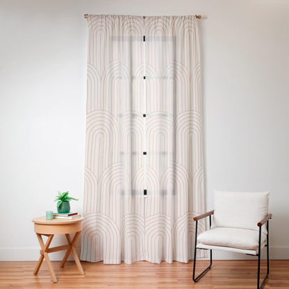 Art Deco Arch Pattern XIV Window Curtain Gallery Image 12