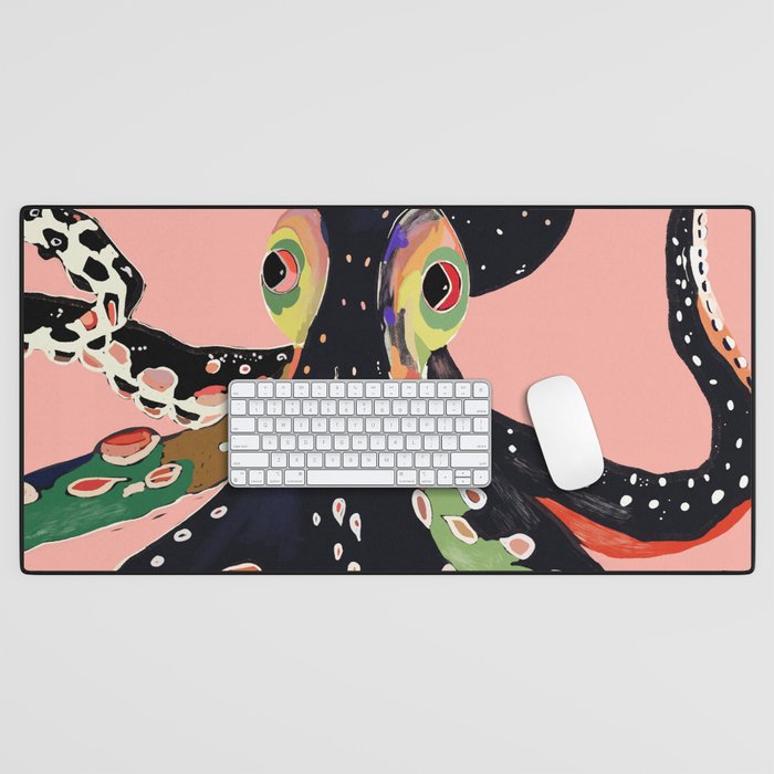 Colorful Octopus Desk Mat Gallery Image 1