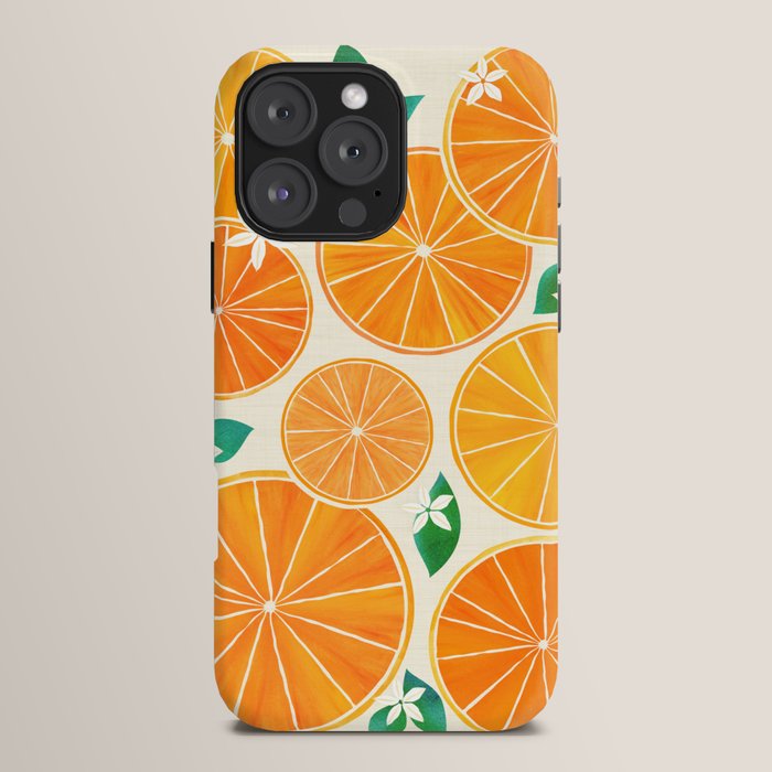 Orange Slices With Blossoms iPhone Case Gallery Image 16