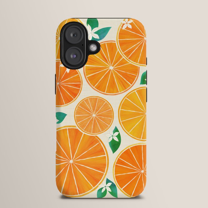 Orange Slices With Blossoms iPhone Case Gallery Image 13