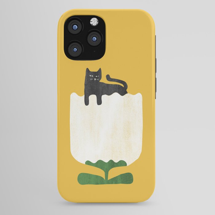 Still life with cat and flower iPhone Case Gallery Image 44