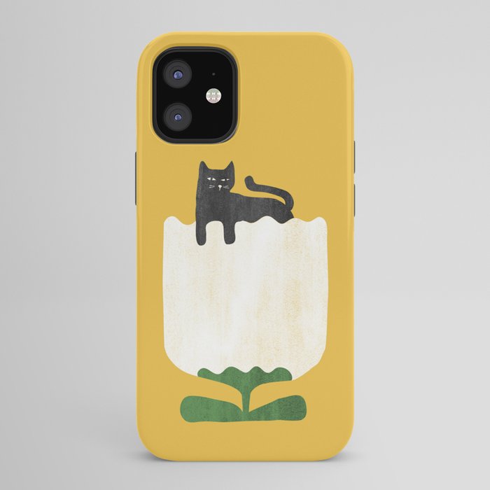 Still life with cat and flower iPhone Case Gallery Image 42