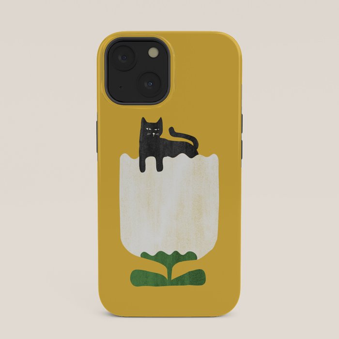 Still life with cat and flower iPhone Case Gallery Image 33