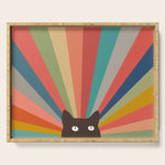 Cat Landscape 48 Serving Tray Gallery Image 1