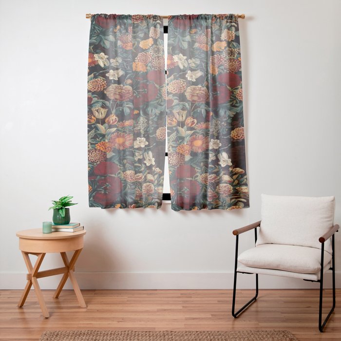 EXOTIC GARDEN - NIGHT XXI Window Curtain Gallery Image 15